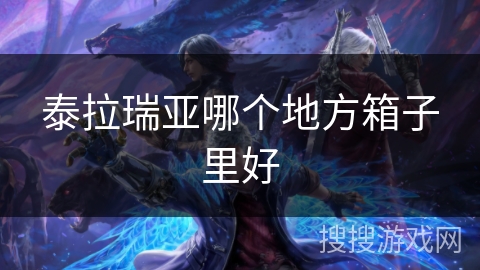 泰拉瑞亚哪个地方箱子里好