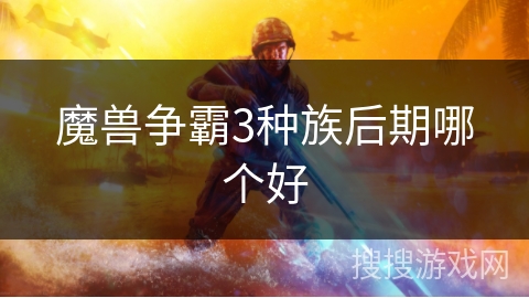 魔兽争霸3种族后期哪个好