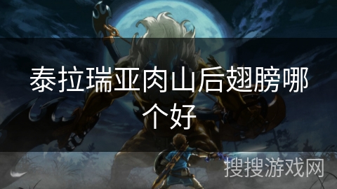 泰拉瑞亚肉山后翅膀哪个好