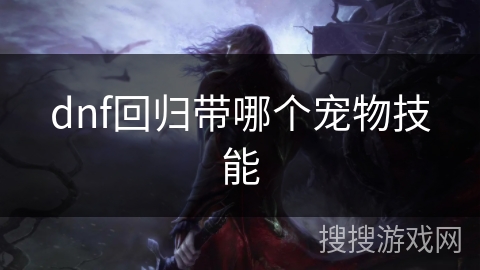 dnf回归带哪个宠物技能