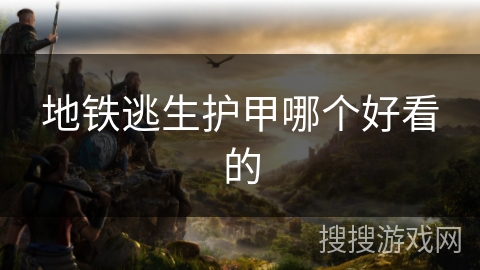 地铁逃生护甲哪个好看的 地铁逃生护甲哪个好看的