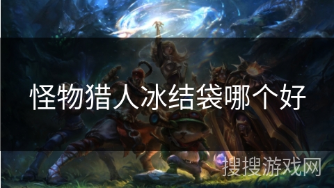 怪物猎人冰结袋哪个好
