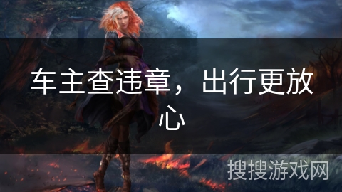 车主查违章，出行更放心