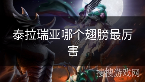 泰拉瑞亚哪个翅膀最厉害