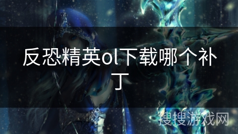 反恐精英ol下载哪个补丁