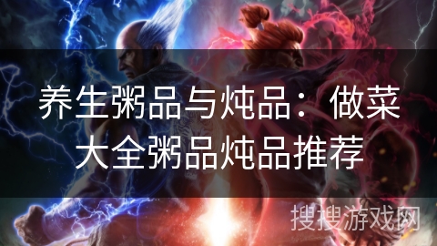 养生粥品与炖品：做菜大全粥品炖品推荐