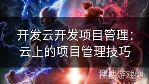 开发云开发项目管理:云上的项目管理技巧 开发云开发项目管理:云上的项目管理技巧