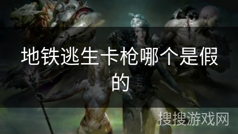 地铁逃生卡枪哪个是假的