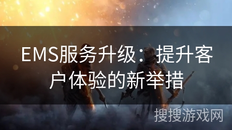EMS服务升级：提升客户体验的新举措
