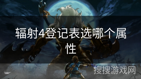 辐射4登记表选哪个属性 辐射4登记表选哪个属性