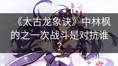 《太古龙象诀》中林枫的之一次战斗是对抗谁？