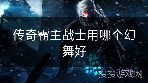传奇霸主战士用哪个幻舞好
