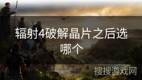 辐射4破解晶片之后选哪个