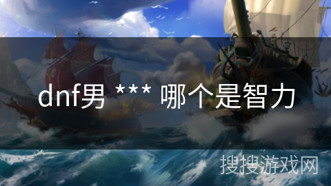 dnf男 *** 哪个是智力 dnf男 *** 哪个是智力