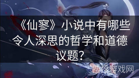 《仙寥》小说中有哪些令人深思的哲学和道德议题？