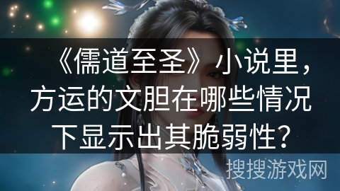 《儒道至圣》小说里，方运的文胆在哪些情况下显示出其脆弱性？