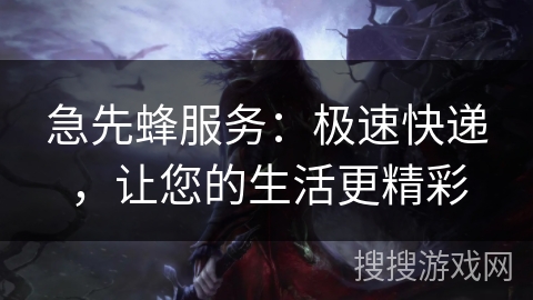 急先蜂服务：极速快递，让您的生活更精彩