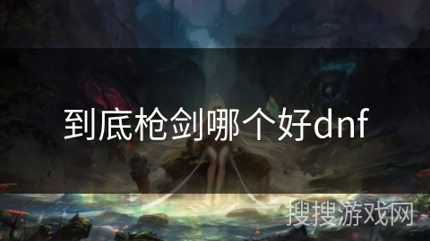 到底枪剑哪个好dnf