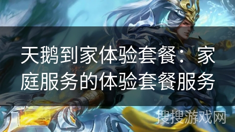 天鹅到家体验套餐：家庭服务的体验套餐服务
