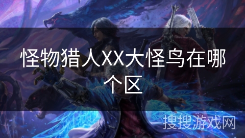 怪物猎人XX大怪鸟在哪个区