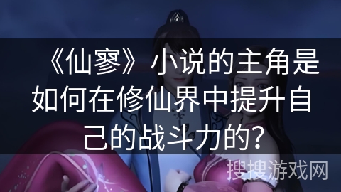 《仙寥》小说的主角是如何在修仙界中提升自己的战斗力的？