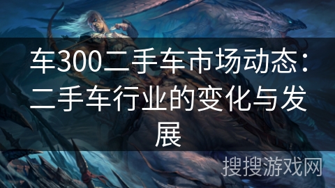 车300二手车市场动态：二手车行业的变化与发展