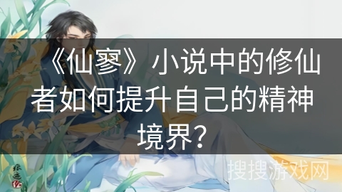 《仙寥》小说中的修仙者如何提升自己的精神境界？