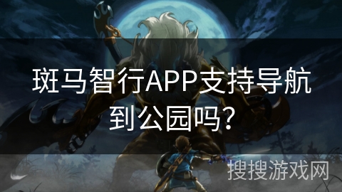 斑马智行APP支持导航到公园吗？