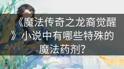 《魔法传奇之龙裔觉醒》小说中有哪些特殊的魔法药剂？