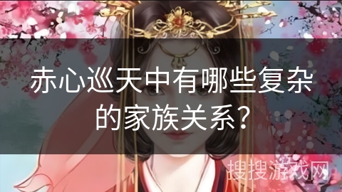 赤心巡天中有哪些复杂的家族关系？