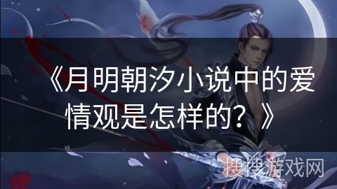 《月明朝汐小说中的爱情观是怎样的？》