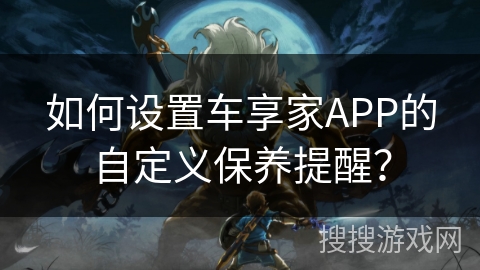如何设置车享家APP的自定义保养提醒？