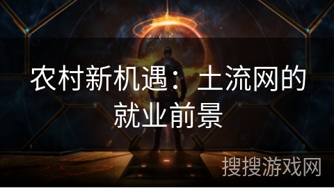 农村新机遇：土流网的就业前景