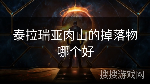 泰拉瑞亚肉山的掉落物哪个好