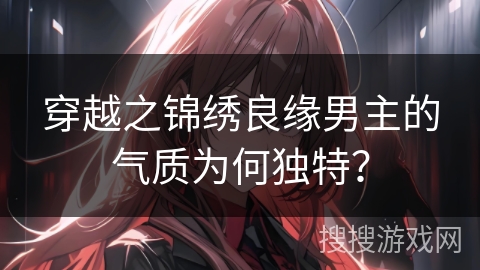穿越之锦绣良缘男主的气质为何独特？