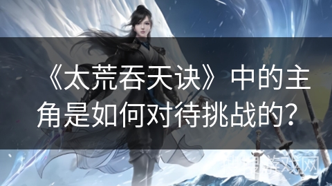 《太荒吞天诀》中的主角是如何对待挑战的？