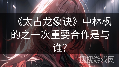 《太古龙象诀》中林枫的之一次重要合作是与谁？