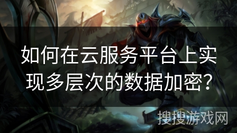 如何在云服务平台上实现多层次的数据加密？