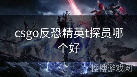 csgo反恐精英t探员哪个好