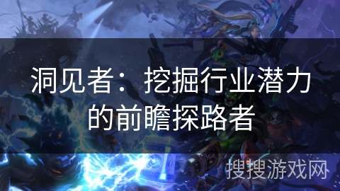 洞见者：挖掘行业潜力的前瞻探路者