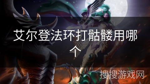 艾尔登法环打骷髅用哪个