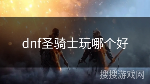 dnf圣骑士玩哪个好