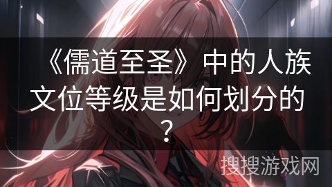 《儒道至圣》中的人族文位等级是如何划分的？