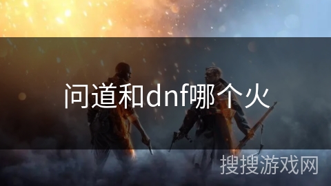 问道和dnf哪个火