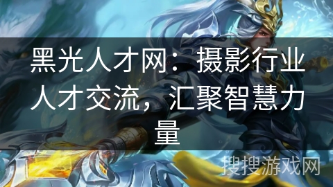黑光人才网：摄影行业人才交流，汇聚智慧力量