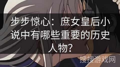 步步惊心：庶女皇后小说中有哪些重要的历史人物？