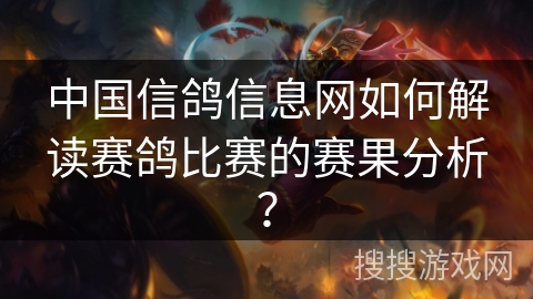 中国信鸽信息网如何解读赛鸽比赛的赛果分析？