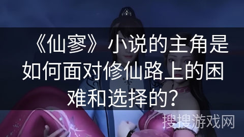 《仙寥》小说的主角是如何面对修仙路上的困难和选择的？