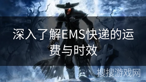 深入了解EMS快递的运费与时效