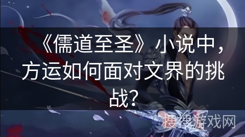 《儒道至圣》小说中，方运如何面对文界的挑战？